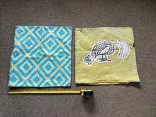 Vintage IKEA Cushion Covers Geometric. Chicken 2 available