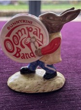 Rare Royal Doulton 'Drummer Bunnykins' From The Oompah Band DB26 1983