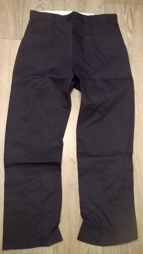 Ladies trousers navy blue work - ladies,