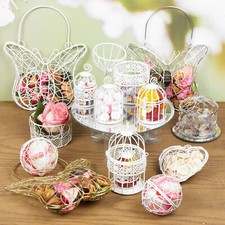 Assorted Wire Metal Mesh Wedding Table Fancy Decor Bridesmaid Baskets Bird Cage