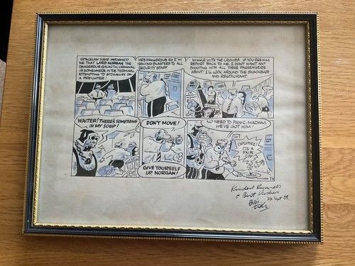 Original signed framed bill - original,, signed,