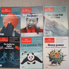 The Economist Magazine 2015 2017 2018 2019 China