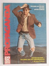 U2 PROPAGANDA FAN CLUB MAGAZINE ISSUE NO 10 1989