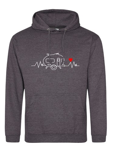 Caravan hoodie heartbeat retro - caravan,