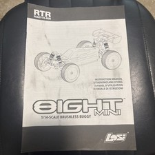 Losi 8ight Mini 1/14 Scale Brushless Buggy Instruction Manual