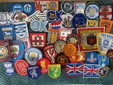 1980-2025's - Sew On Patches English and Scottish football teams: *Choose from*