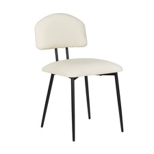 Set of 2 Black Dining Chairs