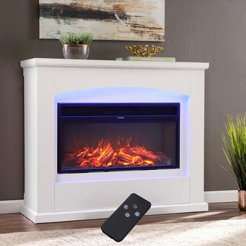 Electric fireplace with - fireplace,