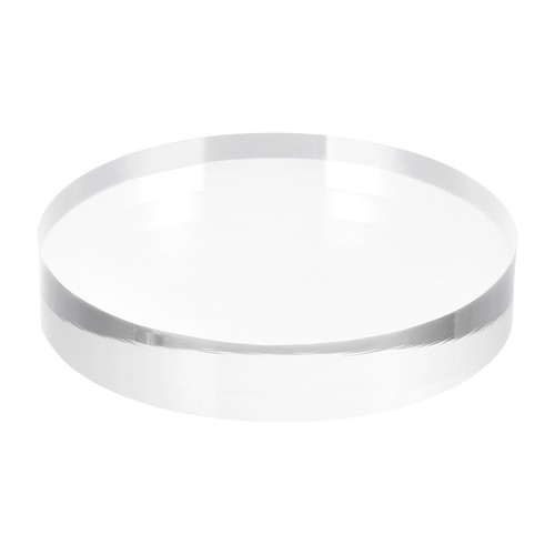 Clear acrylic solid cylinder - solid,