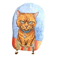 Hand Painted  Stones Slate