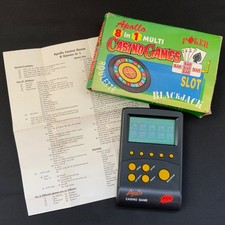 Vintage Apollo Casino Game Electronic Handheld Game LCD WORKING BOXED