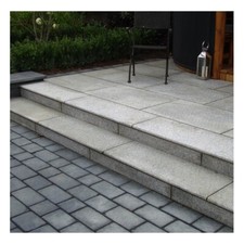 Silver Granite Bullnose Steps