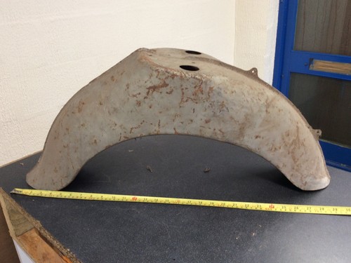 Vintage motorcycle mudguard - vintage,