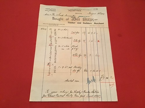 John brash nottingham 1907 - brash,