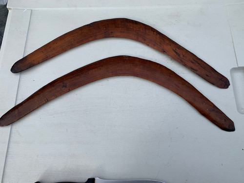 Antique aboriginal wooden - aboriginal,