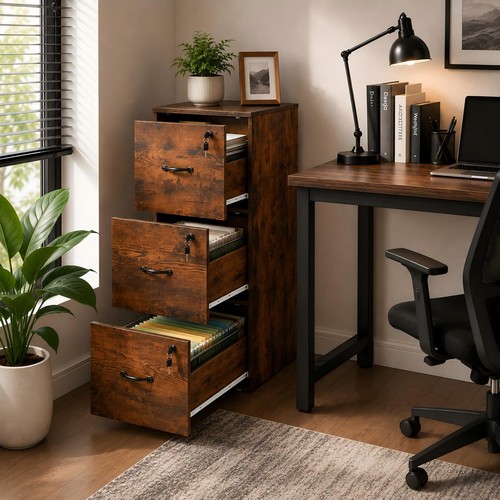 Drawer lockable filing - 3,