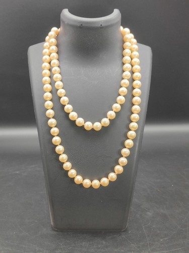 Vintage faux pearl necklace - vintage,