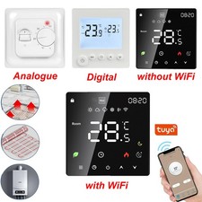16A Thermostat Underfloor Heating Temperature Controller WiFi Programmable Touch