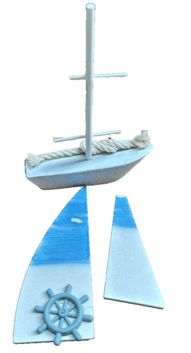 Nautical beach wooden - nautical, sailboat