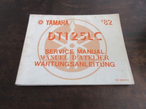 Yamaha dt125lc 1982 - dt125lc, service