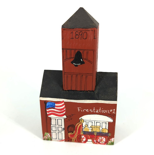 Vtg wooden block - vtg, miniature