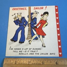 1943 WWII Hallmark Greeting