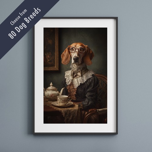 Funny dog tea - funny,