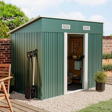 Heavy-Duty Metal Storage Shed