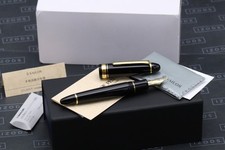 Sailor King of Pen Black Resin GT Fountain Pen - UNUSED - Broad Nib