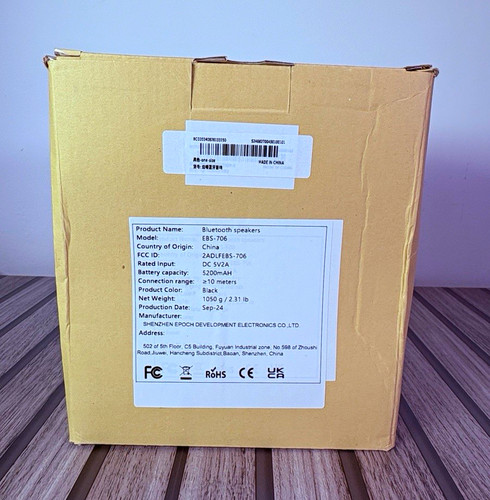 Ebs 706 portable - portable, bluetooth
