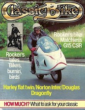 Douglas Dragonfly Harley Model W Matchless G15 CSR Alpha Centuri Hadley Starr