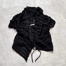 Gothic Sarah Pacini Mesh Bondage Sweater Cardigan Zone Bleue Cop Copine Vibe