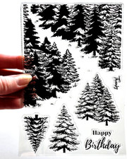 Clear Stamps EVERGREEN TREES