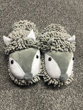 Unisex novelty slippers microfiber animals funny cute fluffy