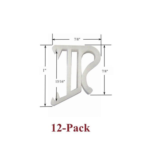 Single slat white - 1",