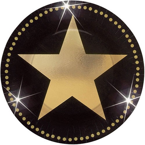 Black and gold star - star, attraction