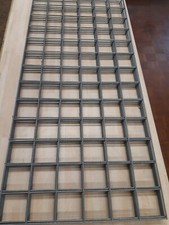 Garden Trellis Galvanised Metal - 1m - 39" x 18" x 3" x 3" 10g 3mm- HDGP39183310