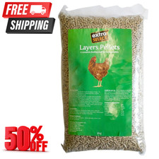 Chicken Feed Layers Pellets - Laying Poultry Feed For Hens, Geese, Ducks - 100%