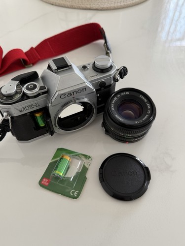 Tested canon silver 35mm - tested, ae-1