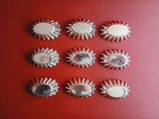 9 Vintage Individual Tin Cake