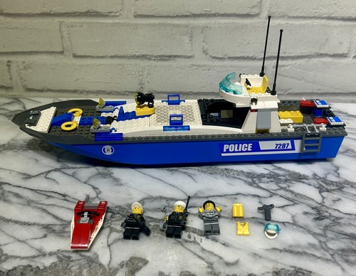 Lego city 7287 police boat - 7287,