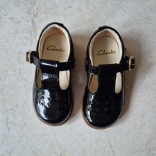 CLARKS INFANT GIRLS BLACK
