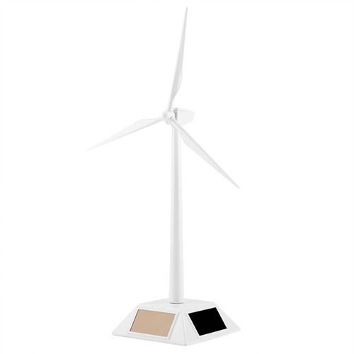 Solar powered windmill model - powered,