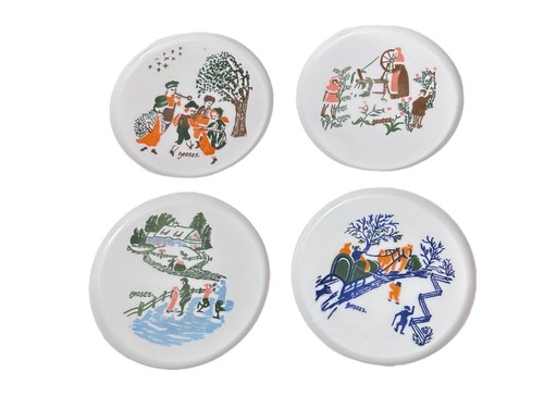 Vintage grandma moses - vintage,