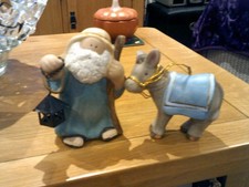 joseph and donkey ornaments