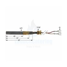 Baron bratt pan gas - baron,