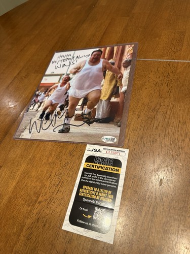 Wee man signed autographed - wee,