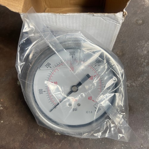 100mm hydraulic pressure gauge - 100mm,