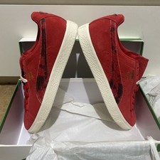 PUMA Mens Size 6 Red Suede