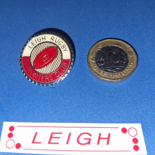 Enamel pin badge leigh - ,
